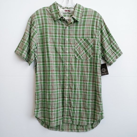 Gramicci Stinson S/S Button Up - Men M (B70144-v) - Picture 1 of 8